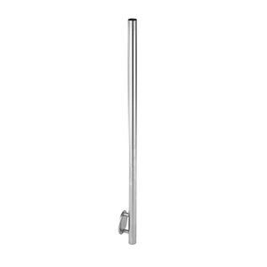 Inox Pre-Assembled Stainless Steel Newel Post - Fixed Lateral Base stainless steel railing, railing system, newel post, Inox system