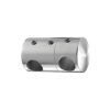 Inox Round Bar Holder - Bar to Bar railing system, round bar holder, bar to bar