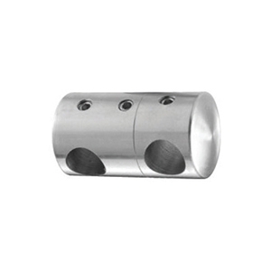 Inox Round Bar Holder - Bar to Bar railing system, round bar holder, bar to bar