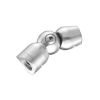 Inox Pivot Round Bar Holder - Bar to Post railing system, round bar holder, bar to post, pivot holder