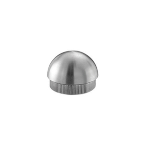 Inox 303 Stainless Steel High Profile Dome Cap stainless steel, tube system, dome cap, high profile