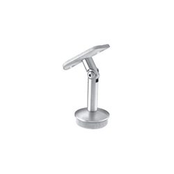 Inox Post Top Handrail Support - Adjustable 180° Pivot stainless steel, post top, handrail support, Inox, adjustable
