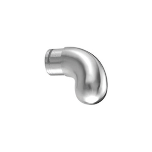 Inox 90° Handrail Rounded End Cap stainless steel, tube system, handrail system, rounded end cap, Inox system