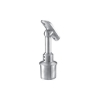Inox Adjustable Height Post Top Handrail Support - Adjustable 180° Pivot post top support, adjustable height, stainless post and wall handrail supports