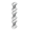 Forged Steel Rail Panel - 1/2" x 5/16" Material forged steel scrolls, forged panels, metal stair balusters, rail balusters, steel rail balusters, forged steel rosettes, steel balcony balusters, steel pickets, hammered metal stair baluster, hammered metal railing balusters, hand forged balusters, balusters with bushings, forged newel posts, forged rail panels, powder coated steel forgings, forged steel elemetns, stamped steel elements, fully weldable leaves, fully weldable flowers, pressed steel elements, weldable cast steel leaves, forged steel spheres, forged steel baskets