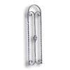 Forged Steel Stair Panel - 1/2" Sq. Material forged steel scrolls, forged panels, metal stair balusters, rail balusters, steel rail balusters, forged steel rosettes, steel balcony balusters, steel pickets, hammered metal stair baluster, hammered metal railing balusters, hand forged balusters, balusters with bushings, forged newel posts, forged rail panels, powder coated steel forgings, forged steel elemetns, stamped steel elements, fully weldable leaves, fully weldable flowers, pressed steel elements, weldable cast steel leaves, forged steel spheres, forged steel baskets