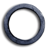Solid Steel Ring Available in 6 Sizes solid steel ring, decorative steel, steel finials, steel caps, steel plugs, ts distributors