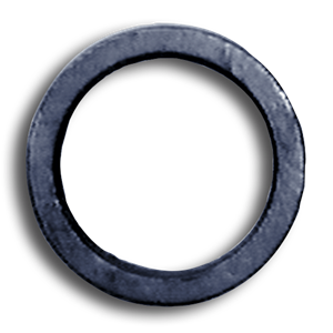 Solid Steel Ring Available in 6 Sizes solid steel ring, decorative steel, steel finials, steel caps, steel plugs, ts distributors