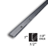 Square Hole 1" x 1/2" x 1/8" Bar Channel arched gate kit, arched gate top, standard arch, compound arch, galvanized crushed steel spear point, crushed spear point, galvanized, perforated metal sheet, rollformed pre-punched channel, structural pre-punched channel, unpunched rollformed channel, rollformed channel