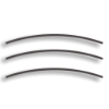 Square Tube Standard Arches - 14" Rise arched gate kit, arched gate top, standard arch, compound arch, galvanized crushed steel spear point, crushed spear point, galvanized, perforated metal sheet, rollformed pre-punched channel, structural pre-punched channel, unpunched rollformed channel, rollformed channel