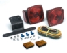 Complete Trailer Lighting Kit axle assemblies, hanger kits, tandem axle, ratchet strap, trailer parts, couplers, towing ball mount, bulldog jack, ts distributors, A-Frame coupler, tow chain