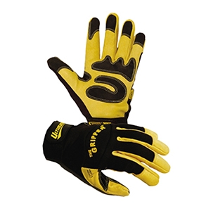 Ultimate Gripper Work Gloves Pig Grain with PVC Reinforcements Caution tape, halogen flood lights, polyethylene fence, barricade fence, crowd control fence, oxy-acetylene cutting tips, flashback arrestors, miller, blacksmith brand, pesticide respirator, welding respirator, polycarbonate face shield, welding goggle, wire cup brush, wire wheel, Irwin drill bit, resin fiber sanding disk, shank kit for polishing pad, Bearcat, Dewalt, bi-metal hole saw, grinding wheels, saw cut-off wheel, chop-saw wheel, abrasive flap wheel, Quikrete, polyurethane self-leveling sealant, weld cleaning hammers, Irwin quick grip, the original vise-grip, wire clamp, GOJO, MIG pliers, Aviation, crescent professional tool set, cable hoist, manual chain hoist, Komelon, polycast, contour gauge