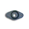 Raised Base Flange for 1/2" Square Tube or Bar base plates, flange plates, weld tabs, decorative  metal weld tabs, steel base plates, steel flange plates, metal base plates, metal flange plates, weldable