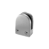 Inox Stainless Steel Glass Clamp -  For 5/16" to 3/8" Thick Glass - Flat stainless steel, glass clamp, Inox, thick glass, glass panel