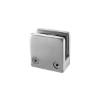 Inox Stainless Steel Glass Clamp -  For 5/16" to 3/8" Thick Glass - Flat stainless steel, glass clamp, Inox, thick glass, glass panel