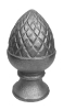 1" Cast Iron Pineapple Finial 