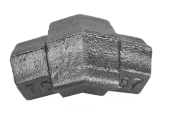 Cast Iron Step Rail Bend 