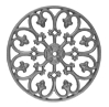 15" Circular Single-Faced Panel 