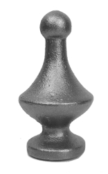 1-1/2" Cast Iron Solid Finial 