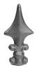 1/2" Cast Iron Spear Point 
