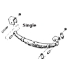 Hanger Kits axle assemblies, hanger kits, tandem axle, ratchet strap, trailer parts, couplers, towing ball mount, bulldog jack, ts distributors, A-Frame coupler, tow chain