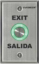 Piezoelectric Request-to-Exit Button piezoelectric switch, piezoelectric request to exit button, Single gang switch, gate exit, Seco-larm, secolarm, rocker switch, salida, face plate, request to exit, exit button, exit push button, ts distributors