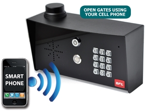 BFT CellBox Prime - Pedestal Mount BFT, cell box prime pedestal mount, cell box prime wall mount, intercom system, cell phone operator system
