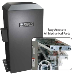 DoorKing 9050 Vehicular Slide Gate Operator Access control, gate operators, viking, doorking, liftmaster, apollo, eagle, swing gate, slide gate, BFT, Ramset, loop detctor, transmitter, 315 MHz, 2.0 technology, superior gate operaator, phobos, oxi receiver, residential swing gates, wireless keypads, ramset, electromagnetic lock ,Maglock, access controller, push to exit, proximity reader, cellular callbox, telephone entry system, board kit, intercom, photoeye kits, seco-larm, EMX, click2enter, emergency entry box, lead-acid battery, THALIA, conduit, screw connector, back-up power
