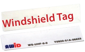 Windshield Tag long range reader, AWID, Doorking, proximity windshield tag, car entry tag