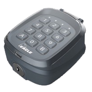 Eagle EG654 Wireless Keypad EG654 wireless keypad, eagle universal keypad, eagle chrome series, chrome series gate keypads, universal keypad, self learn button, AVI keypad, 433 frequency keypad