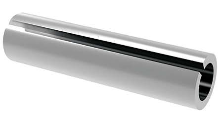 Stainless Steel Slotted Spring Pin slide gate trolley spring pin, aluminum track connector,  slotted spring pin, spring pin for gate track