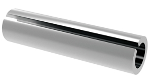 Stainless Steel Slotted Spring Pin slide gate trolley spring pin, aluminum track connector,  slotted spring pin, spring pin for gate track
