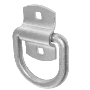 Forged Lashing Ring  Tie down ring, strapping ring, steel lashing ring, forged steel ring, zinc plated steel ring, bolt-on zinc strapping ring