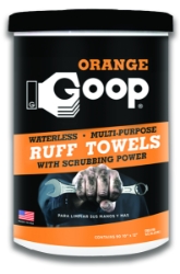 GOOP 72-Count Ruff Cleaning Towels <meta name="word="GOOP hand scrub, goop shop scrub, goop tub, ruff cleaning towels">