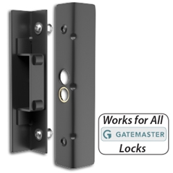 Bolt-On Secure Keeper for All GateMaster Locks Gatemaster, Bolt-on Keeper, Bolt on Lock box, Gatemaster lock box, slim line gate keeper