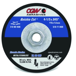 Cutting/Notching/Grinding Wheels Grinding wheels, notching wheel, cutting wheels, type 27 wheel,