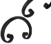 5/8" Forged Steel Tubular C Scroll - 9-3/4" - SFF084
