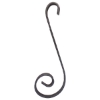 Forged Steel Scrolls forged steel scrolls, forged panels, metal stair balusters, rail balusters, steel rail balusters, forged steel rosettes, steel balcony balusters, steel pickets, hammered metal stair baluster, hammered metal railing balusters, hand forged balusters, balusters with bushings, forged newel posts, forged rail panels, powder coated steel forgings, forged steel elemetns, stamped steel elements, fully weldable leaves, fully weldable flowers, pressed steel elements, weldable cast steel leaves, forged steel spheres, forged steel baskets