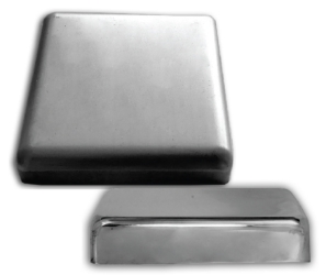 Flat-Top Post Cap post cap, pressed steel post caps, square post caps, fence post topper