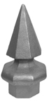 3-3/4" Inch Cast Iron Finials  - OCTAGON